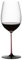 RIEDEL Bordeaux Grand Cru Rot/Schwarz - Kristallglas - 125ml (voll) - 1 Stück - 4100/00R - Black Series Collector's Edition - Rotweinglas, Spülmaschinenfest