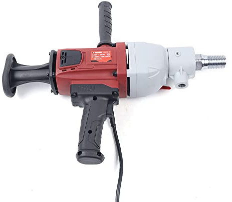 2200W Kernbohrgerät Kernbohrmaschine Diamant Nass Trocken Bohren Diamantbohrer Wasserdichtungsdesign,für Wandöffnung, Abbruch, Installation von Klimaanlagen, Rohren,1200RPM,220V 50HZ