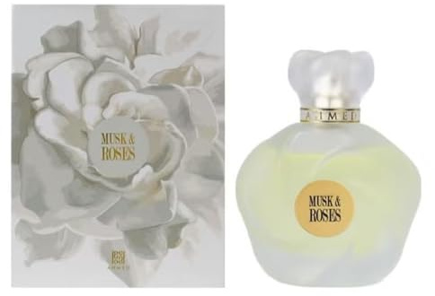 Musk and Roses by Ahmed Al Maghribi for Unisex - 2.53 oz Extrait De Parfum Spray