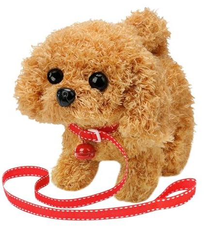 2026 Nuovo Wuffy T Dog, Abbaia Realistico E Scodinzola, Cane Giocattolo Che Abbaia, Peluche Elettronico Interattivo Per Animali Domestici, Batteria AA (non Inclusa), Per Bambini Ragazzi Ragazze Bambin