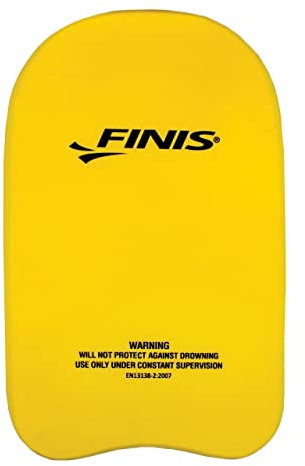 Finis Foam Kickboard, gelb, 18.5 x 11.5 Zoll