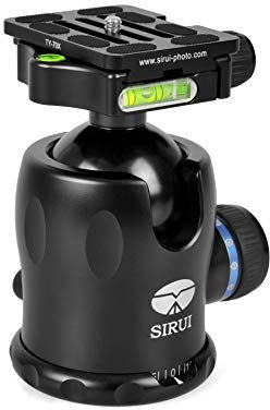 Sirui K-40X Stativkopf Kugelkopf(Alu, inkl. Wechselplatte TY-70X) schwarz
