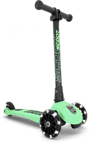 Scoot & Ride Highwaykick 3 LED kiwi, Grün