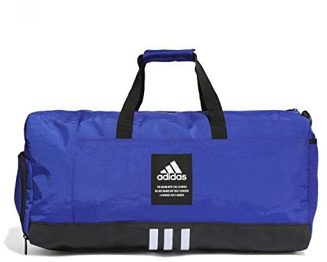 adidas Unisex 4ATHLTS Duffel Bag, Lucid Blue/Black, M