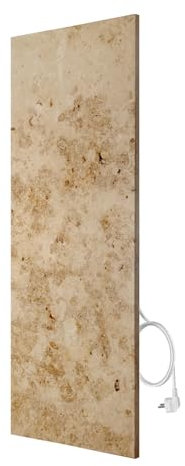 Marwona Calefactor de infrarrojos de mármol con termostato I 800 W I Jura B-800 I Radiador Eléctrico de Pared Eficiente I 5 años de garantía I Calidad alemana I Qualidad B