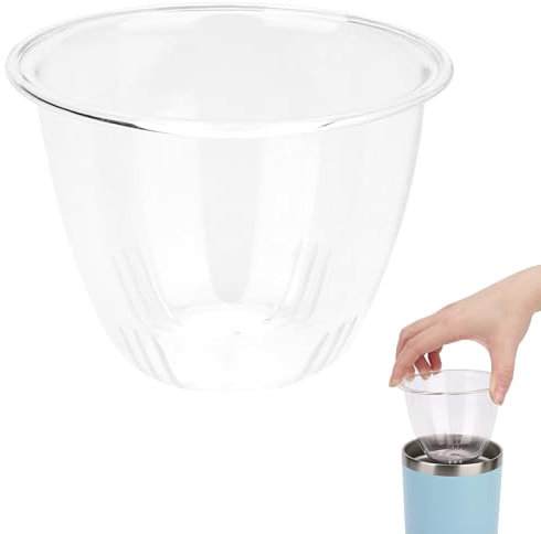 Linkidea Yeti - Infusor de té de vidrio para hojas sueltas, compatible con Iron °Flask Classic Tumbler 2.0 20/680.4 g, vaso Yeti de 20 onzas, colador de té, difusor, filtro (apto para lavavajillas)