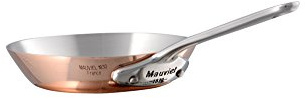 Mauviel 12 cm M'Minis koppar stekpanna med rostfritt stålhandtag