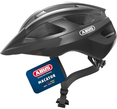 ABUS Macator road bike helmet - sporty bike helmet for beginners - also for pigtail wearers - for men and women