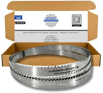 Birke® FLEXBACK & UDDEHOLM Bandsågblad 2240 mm bredd 6–20 mm för mjukt och lövträ, NE-skärningar... (2240 x 20,5 5ZpZ (UDDEHOLM))