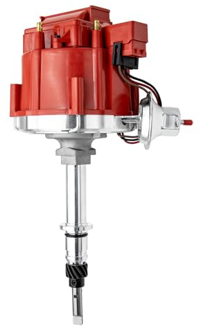 AiYiGu Complete HEI Ignition Distributor with 65K Coil 7500 RPM Compatible With Chevrolet Chevy Inline 6 Cylinder 230 250 292 Replacement for 6522R
