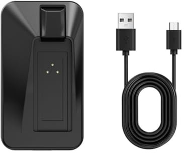 FUANA Cargador USB de Dinamo de Bicicleta para Desviadores Traseros X01/XX1/Eagle, Salida de 5V con Indicador LED, Compacto 7,1 x 4 x 2 cm Construcción PP, Negro