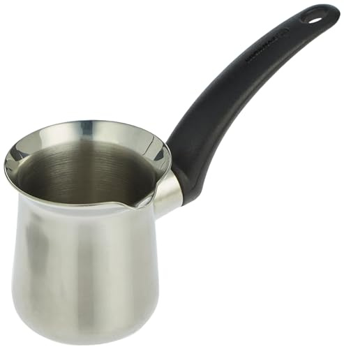 Korkmaz Orbit Stainless Steel Turkish Coffee Pot - 2 Cup, 6 fl oz