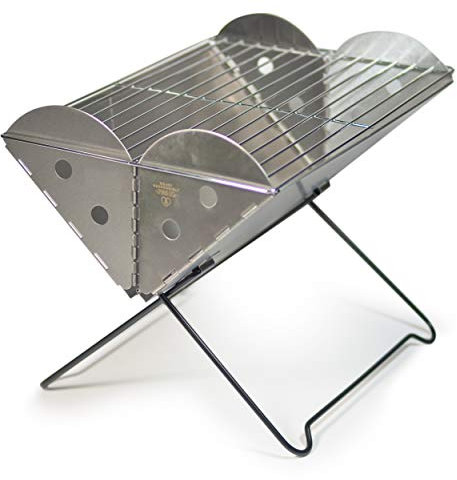 UCO Barbecue Nomade Barbeque Portable Mixte Adulte, Gris, Taille Unique