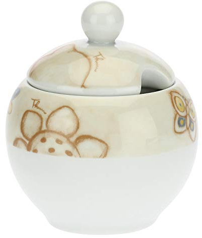 THUN - Zuckerdose aus Porzellan - Linie Elegance -11 x 11 x 120 cm h - 300 ml