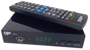 CGV | e-ETIMO Récepteur-enregistreur TNT Full HD (RJ45) | Fonction Enregistrement | USB | DVB-T2 |H.265 HEVC | Dolby Digital +
