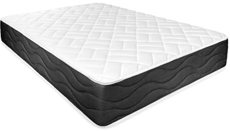 Somnia Descanso - Colchón Viscoelástico Bombay Reversible, Ergonómico, Confort y Dureza Óptimos, Grosor 25cm, Antiácaros, Antibacerias e Hipoalergénico, 135x190
