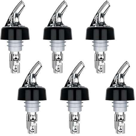 Uoimky Beccuccio per bottiglie, 6 cl, per auto, a prova di perdite, dosatore per vino, cocktail, casa, bar, bevande, vino, cocktail