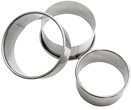 Cabilock 3piezas Moldes De Envoltorios Para Dumplings Unidades Redondos y Gruesos Para Cocina