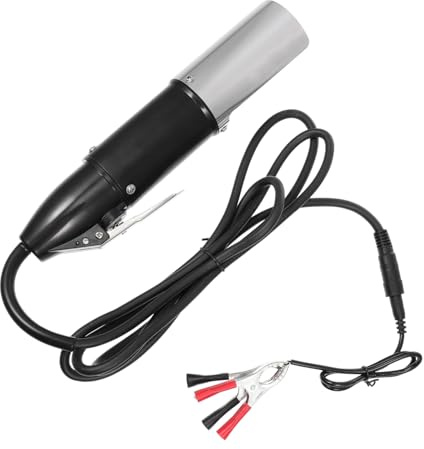 Gatuida 1 ensemble Grattoir Électrique Étanche pour Écailles de Poisson Outil Professionnel de Machine Pinces de Batterie Dc et Barrette Électronique Dc Modèle à sans Adaptateur Ac