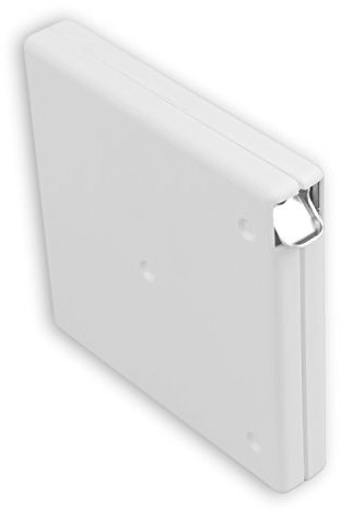 DIWARO® Mini Aufschraub-Gurtwickler | ohne Gurt | für Gurtbreite 15 mm | weiß