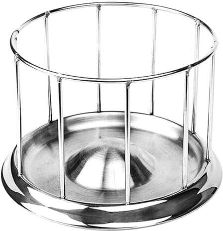 CVUTOVO Bol Alimentation Acier Inoxydable pour Reptiles et Tortues Distributeur Eau et Nourriture Compact et Gamelle Sécurisée pour Petits Animaux Surface Polie Burrs