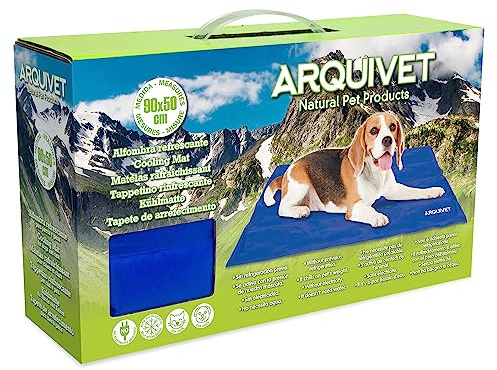 Arquivet - Alfombra Refrescante para Perros y Gatos, Autorefrigerante, Pet Cooling Mat 50x90 cm para Mascotas
