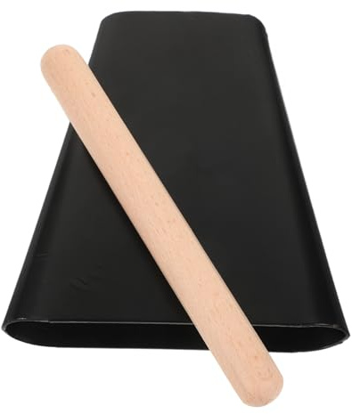 TOYANDONA Campanaccio Metallico Con Bastone Strumento Percussione Facile Da Usare Per Ragazzo Ragazza e Adulti Adatto Per Eventi Sportivi e Pratiche Musicali