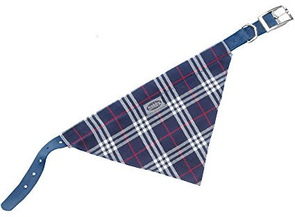 Nobby Halsband mit Tuch, blau L: 35 cm, B: 10 mm, 1 Stück