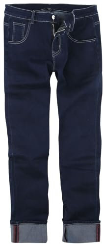 Banned Alternative Rockabilly Slim Männer Jeans blau W38L34