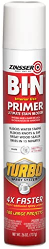 Zinsser 356880 B-I-N Primer Turbo Spray System, 26 oz, White, 1.63 Pound (Pack of 1)