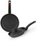 MONIX Sunset | Set 2 sartenes 22-26 cm, aluminio forjado, antiadherente, mango baquelita, apta para todo tipo de cocinas, incluido inducción