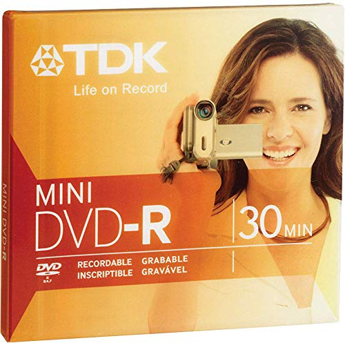 Mini DVD-R Blank, 2X 1.4 GB, 8cm