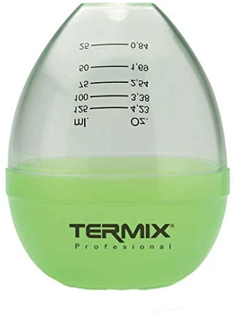 Termix Shaker für professionelle Haarfärbemittel. Professionelles Zubehör, das ideal zum Färben, Tönen und Mischen geeignet ist. Farbe: Grün.