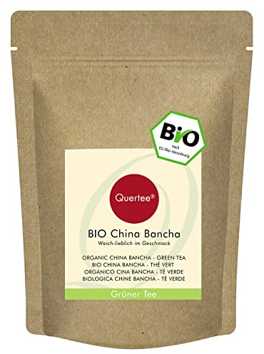 Bancha Tee Bio China Bancha - 200 g | Weich lieblich im Geschmack | Bio Grüntee | Grüner Biotee von Quertee