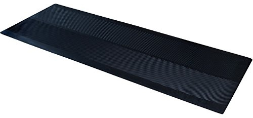 Climatex 9A-110-27C-10 Standard Indoor/Outdoor Rubber Runner Mat - Black