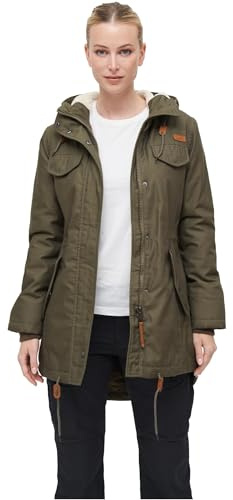 Brandit Women Marsh Lake Parka, Donna, olive, XS