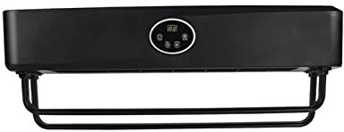 ZJDYDY Handtuchtrockner Beheizter Handtuchwärmer für Badezimmer Wandmontage, beleuchteter Handtuchhalter mit intelligenter Tuya-WLAN-Steuerung.