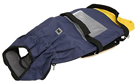 Zerodis Dog Drag Bag,Oxford Cloth Pet Wheelchair Paralyzed Dog Wheelchair Dog Tow Bag Dog Rehabilitation Scooter for Small Dog Cat Your Pet Chest and Limbs (M(Suitable for 4‑6kg/8.8‑13.2lb))