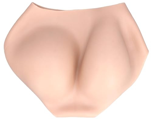 Bonbela Bragas Realzadoras de Cadera de Silicona Bragas Impermeables para Traseros Grandes Bragas Fajas Amigables con la Piel Bragas Pantalones de Trasero Falso Bragas de Control