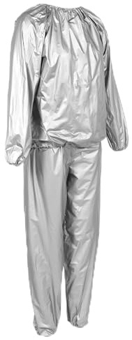 Asyduey Pesante Dovere Fitness Peso Perdita Sudore Sauna Completo da Uomo Esercizio Palestra Anti- Riposa in Pace - L