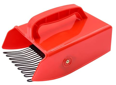 Durabilidad Recolector de arándanos con mango cómodo y peine metálico, ideal para recoger arándanos y grosellas rojas mango ergonómico