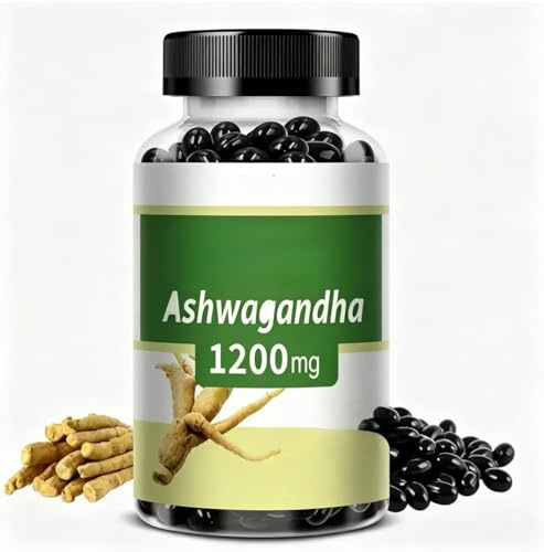 Ashwagandha kapslar för att stödja stress och avslappning