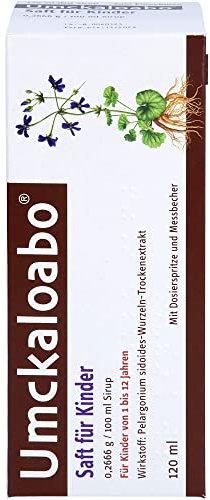 Umckaloabo Saft für Kinder 120 ml Sirup