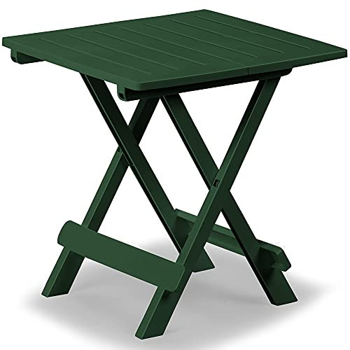 Deuba Tavolino Pieghevole da Giardino 'Adige' 50x45x43 cm Tavolo da caffè Salvaspazio Campeggio