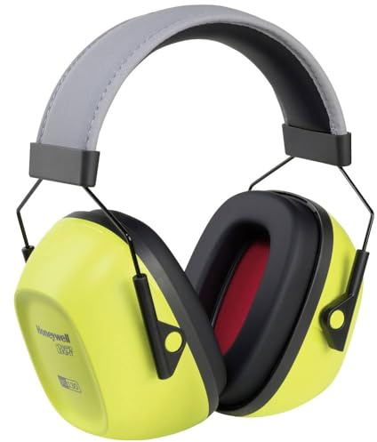 Howard Leight Verishield VS120FHV Casque de Sécurité Antibruit Passif avec Repliement, Coquilles Large Ouverture, Construction Robuste, SNR 32 dB, 1035107-VS (1 Pièce)