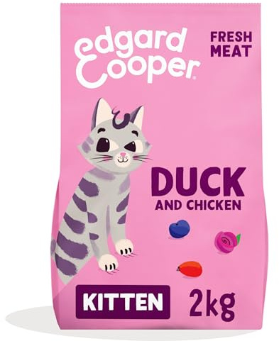 Edgard & Cooper Katzenfutter für sterilisierte oder aktive Katzen, natürlich, getreidefrei, 2 kg, leicht verdaulich, gesunde Ernährung, schmackhaft und ausgewogen