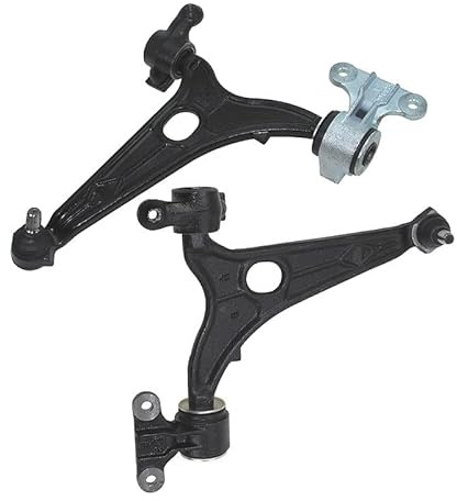 ATEC Germany 2x Brazo de control inferior del eje delantero izquierdo y derecho compatible con CITROËN C8 (EA,EB),C8 Van (EA,EB),FIAT ULYSSE (179),LANCIA PHEDRA (179),PEUGEOT 807 (EB),807 Van (EB)
