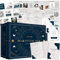 Mindmellow Vision Board Kit Dear Future Self – Vision Board Supplies mit Wandposter, Bildern, Arbeitsbuch, inspirierenden Karten – Vision Board Book