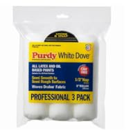 Purdy White Dove Roller Cover, 9 x 1/2 in., 3 count.