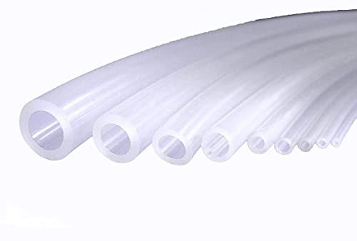 SenTECH Tube en Silicone Flexible ID 8 mm x 12 mm OD épaisseur de 2 mm, Tuyau d'eau air de 1 mètre, Résistance aux haute et basse températures, Anti-vieillissement